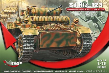 Picture of 1/35 SdKfz.123 Light Reconnaissance Tank - Mirage 351008