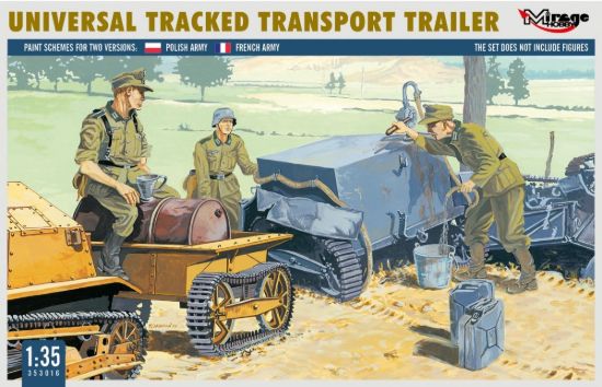 Picture of 1/35 Universal tracked transport trailer - Mirage 353016