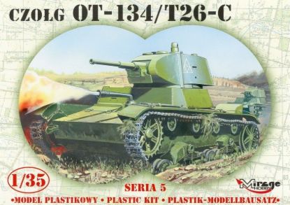 Picture of 1/35 OT-134 / T-26C Russian Light Tank - Mirage 35309