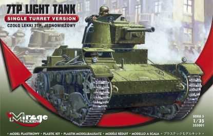 Picture of 1/35 7TP Light Tank   'Single Turret' - Mirage 355001