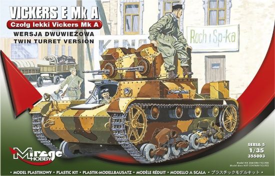 Picture of 1/35 Vickers E Mk.A   'Twin Turret' - Mirage 355003
