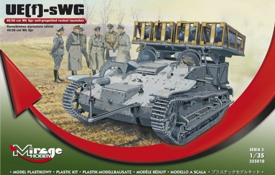 Picture of 1/35 UE(f)-sWG, 40/28cm Wk Spr self-propelled rocket launcher - Mirage 355018