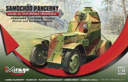 Picture of 1/35 Armoured Car Model 1934/II (Polish And German Version) - Mirage 355020