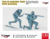 Picture of 1/35 Two US Rangers Team With BazookaWW2 Us Gis With Bazooka M1A1 Rocket Launcher, Normandy 1944  (Part 1)  - Mirage 350002