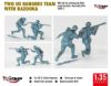 Picture of 1/35 Two US Rangers Team With BazookaWW2 Us Gis With Bazooka M1A1 Rocket Launcher, Normandy 1944  (Part 1)  - Mirage 350002