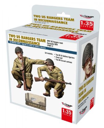 Picture of 1/35 Two US Rangers Team In ReconnaissanceWW2 US Rangers Team, Normandy 1944 (Part 2)  - Mirage 350003