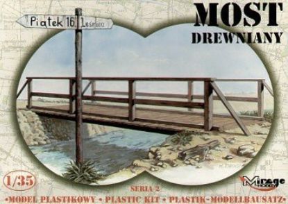 Picture of 1/35 Wooden Bridge - Mirage 353020