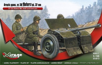 Picture of 1/35 37mm 'Bofors' wz 36 Anti Tank Gun - Mirage 352012