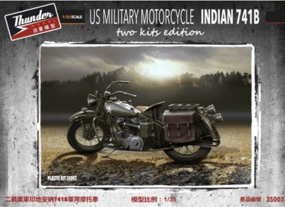 Picture of 1/35 US Military Indian 741B (2 kits in box)       
