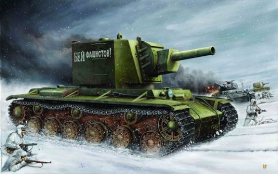 Picture of Soviet KV Heavy Tank BIG TURRET