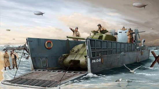 Picture of 1/35 WWII US Navy LCM (3)  - Trumpeter 00347