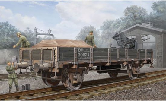 Picture of 1/35 German Railway Gondola (Lower sides) - Trumpeter 01518