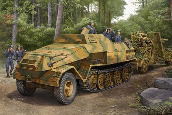 Picture of 1/35 Sd.Kfz.8 Gepanzerte 12t - Trumpeter 01584