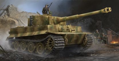 Picture of 1/35 Pz.Kpfw.VI Ausf.E Sd.Kfz.181 TigerI (Late Production) w/Zimmerit - Trumpeter 09540