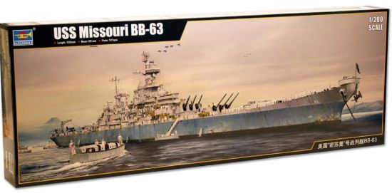 Picture of 1/200 USS Missouri Battleship - Trumpeter 03705