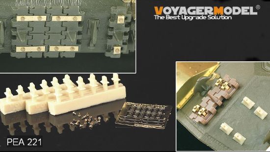 Picture of 1/35 WWII Russian Spare Track Holders for JS Heavy Tank Series (18 pcs) (For All)