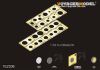 Picture of 1/35 WWII AFV Road Wheels Stenciling Templates (For DRAGON)  - Voyager Model TEZ036