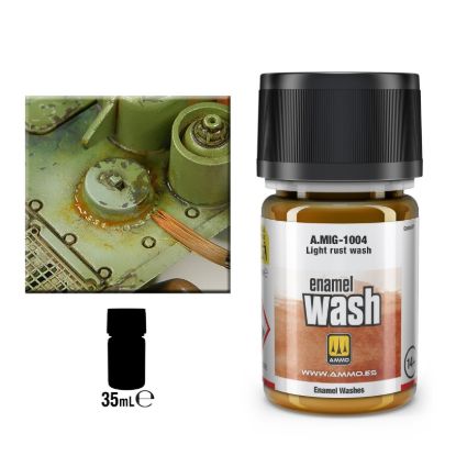 Picture of Light Rust Wash – AMMO A.MIG-1004