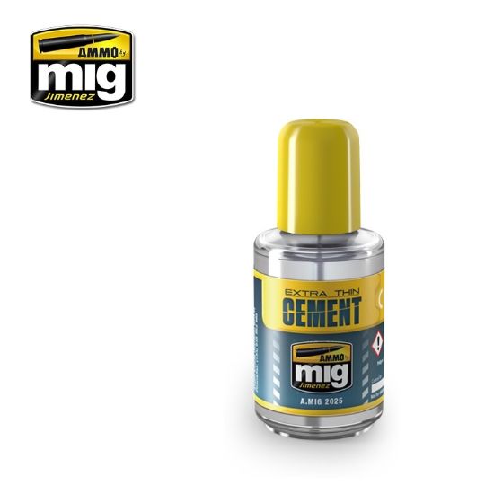 Picture of Extra Thin Cement (Polyester Plastic Glue) – AMMO A.MIG-2025