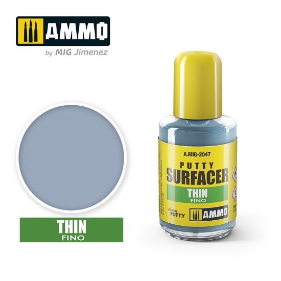 Picture of Putty Surfacer Thin – AMMO A.MIG-2047
