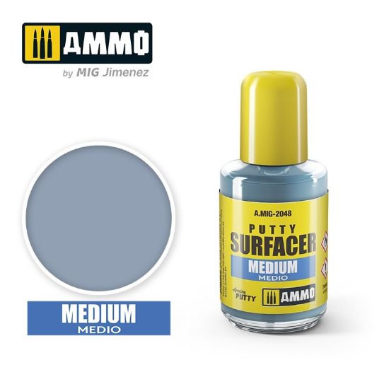 Picture of Putty Surfacer Medium – AMMO A.MIG-2048