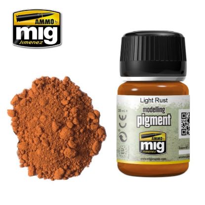 Picture of Pigment Light Rust – AMMO A.MIG-3006