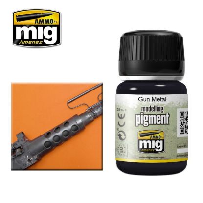 Picture of Pigment Gun Metal – AMMO A.MIG-3009