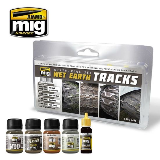 Picture of Wet Earth Tracks Weathering Set