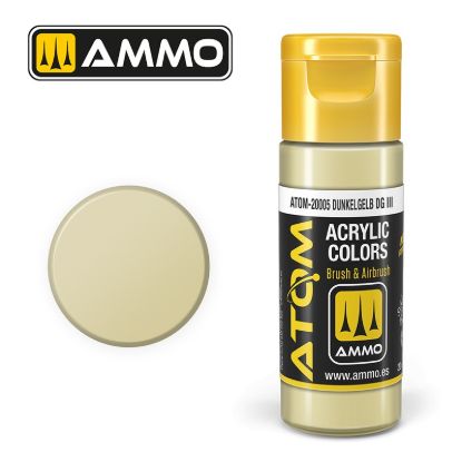Picture of Color Dunkelgelb DG III Acrylic Lacquer Paint – AMMO ATOM-20005