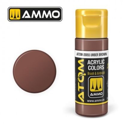 Picture of Color Umber Brown Acrylic Lacquer Paint – AMMO ATOM-20055