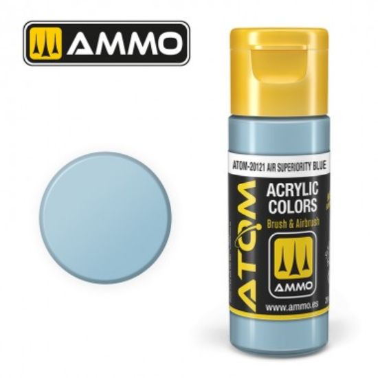 Picture of Color Air Superiority Blue Acrylic Lacquer Paint – AMMO ATOM-20121