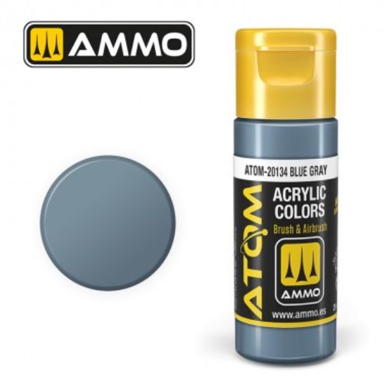 Picture of Color Blue Gray Acrylic Lacquer Paint – AMMO ATOM-20134