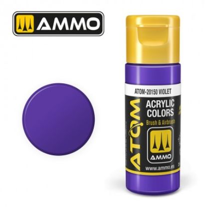 Picture of Color Violet Acrylic Lacquer Paint – AMMO ATOM-20150