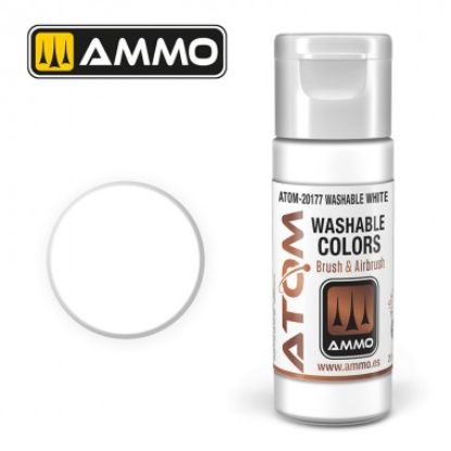 Picture of Washable White Acrylic Paint – AMMO ATOM-20177