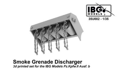 Picture of 1/35 Smoke Grenade Dischargers for Pz.Kpfw.II Ausf. b - IBG 3d Printed Set - IBG 35U002