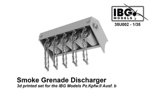 Picture of 1/35 Smoke Grenade Dischargers for Pz.Kpfw.II Ausf. b - IBG 3d Printed Set - IBG 35U002