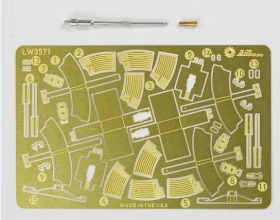 Picture of 2cm Flak 38 Barrel , Magazine and Ammo Box Set 