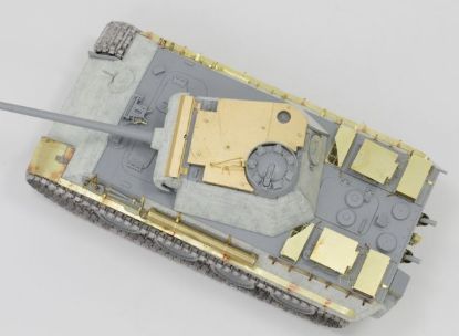 Picture of 1/35 Panther G Anti-Air Armor with Brass Bolts – Alliance Model Works LW35061