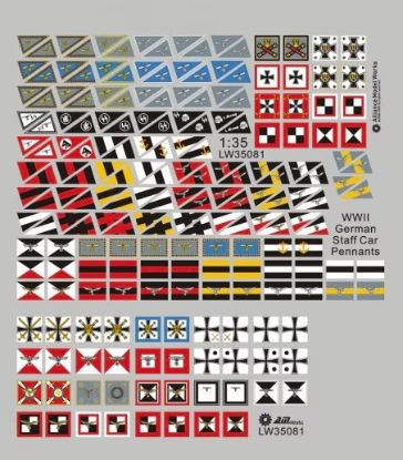 Picture of Germany Staff Car Pennants 