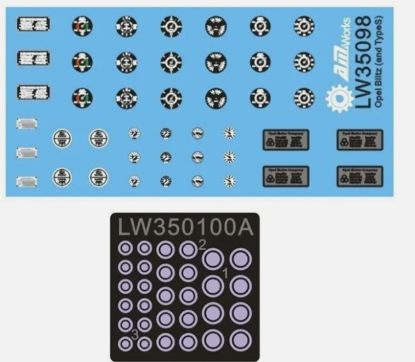 Picture of Vehicle Dials & Placards Opel Blitz (and Type S) 