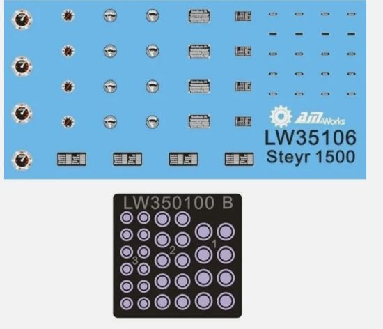 Picture of Vehicle Dials & Placards Steyr 1500 