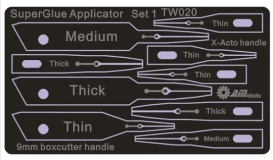 Picture of SuperGlue Applicator Set 1 