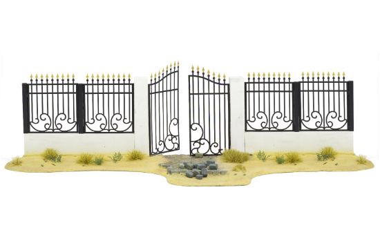 Picture of 1/35 Metal Fence A - big set with gate - Matho Models 35086