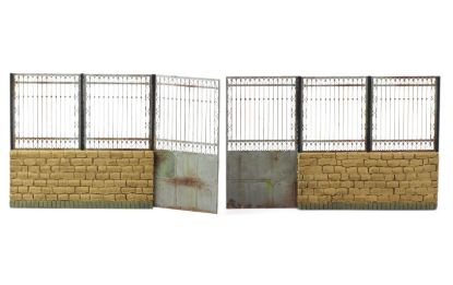 Picture of Metal Fence B - big set with gate