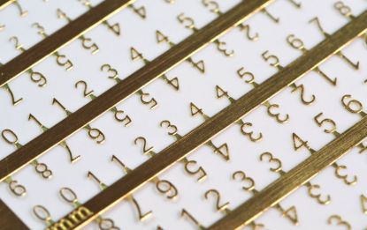 Picture of PE Numbers: 1,5 - 2,0 - 2,5 - 3,0mm - Matho Models 80006