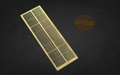 Picture of PE Brass Strips A: 0,2 - 1 mm (0,10mm thickness) - Matho Models 80043