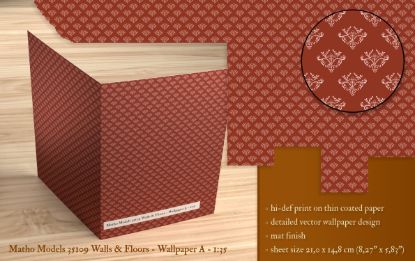 Picture of 1/35 Walls & Floors - Wallpaper A - Matho Models 35109