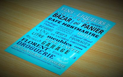 Picture of 1/35 Old French Commercial Signs - Matho Models 35117