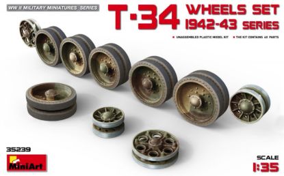Picture of T-34 Wheels Set. 1942-43 Series