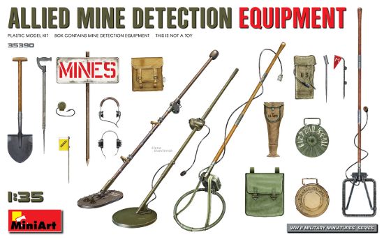Picture of 1/35 Allied Mine Detection Equipment - MiniArt 35390
